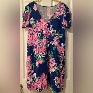 Lilly Pulitzer Aleece Dress “Ruffle Your Feathers”
